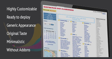 Original Suite Classifieds Script Screenshot